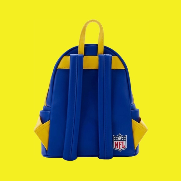 Loungefly NFL LA Rams Patches Mini Backpack